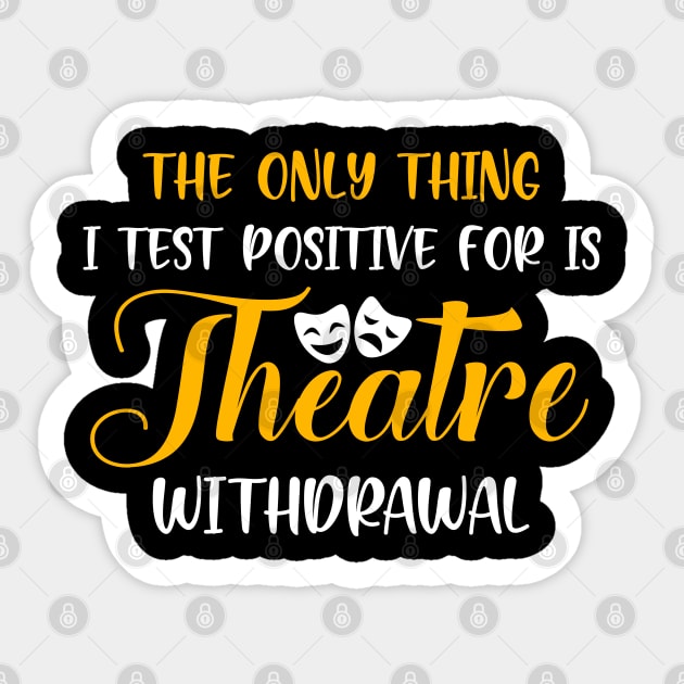 Funny Theatre Withdrawal Sticker by KsuAnn